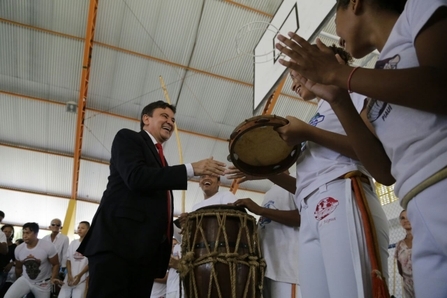 Governador entrega Quadra Poliesportiva em Campo Maior - Foto: João Albert